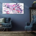 Obraz na płótnie 120x60 - Japońska Serenada: Obraz Azji w Twoim Domu - Japonia, obraz