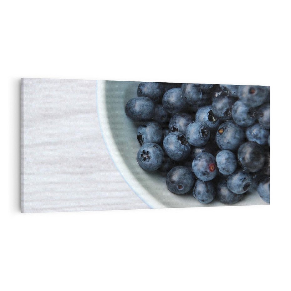 Obraz na płótnie 100x50 - Borówki Leśna Harmonia - borówki, owoce