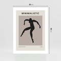 Plakat bez ramy 30x40 - Sztuka Nowoczesności: Minimalistyczny Plakat - modern art, minimalistyczny plakat