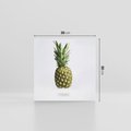 Obraz na płótnie 30x30 - Ananas Egzotyczne Odkrycie - ananas, owoc