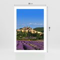 Plakat bez ramy 21x30 - Prowansalska Aura - lawenda, Prowansja