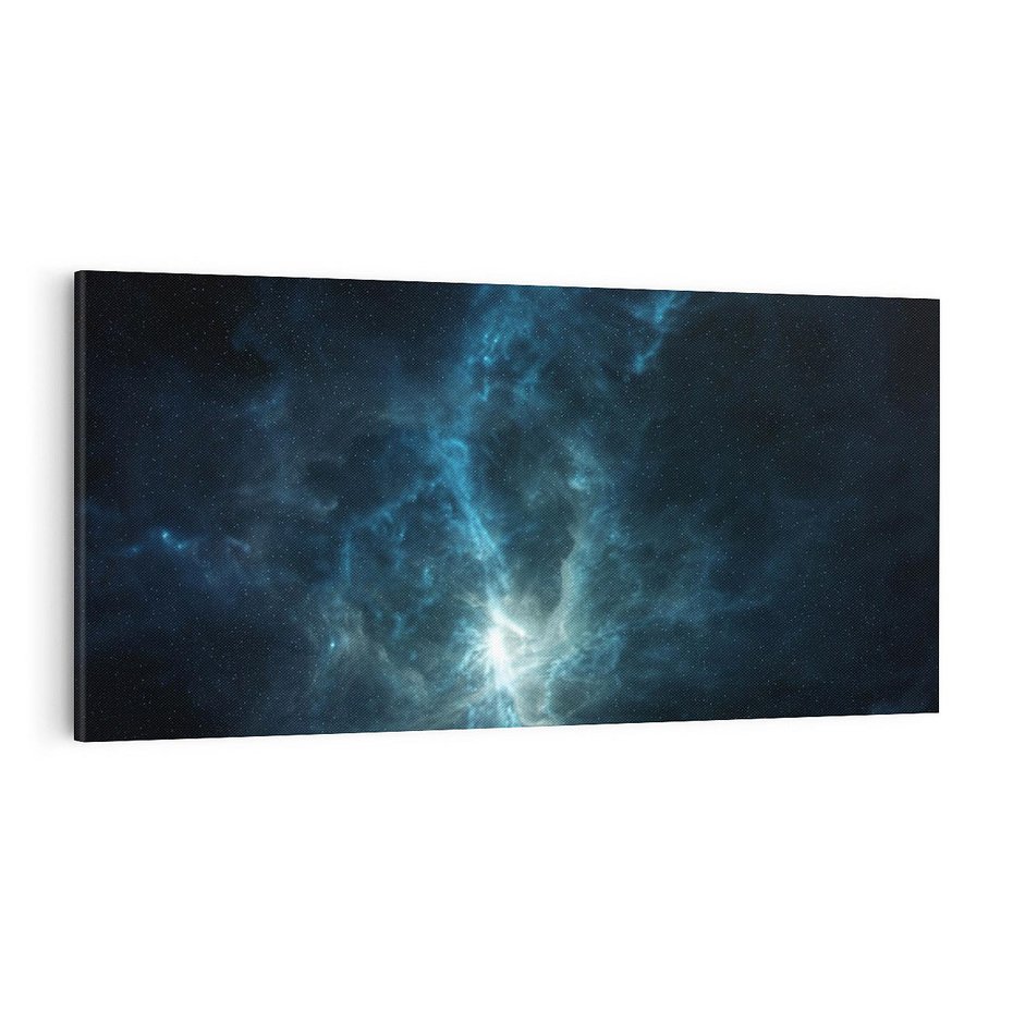 Obraz na płótnie 100x50 - Wędrówka przez galaktyki - ziemia, kosmos