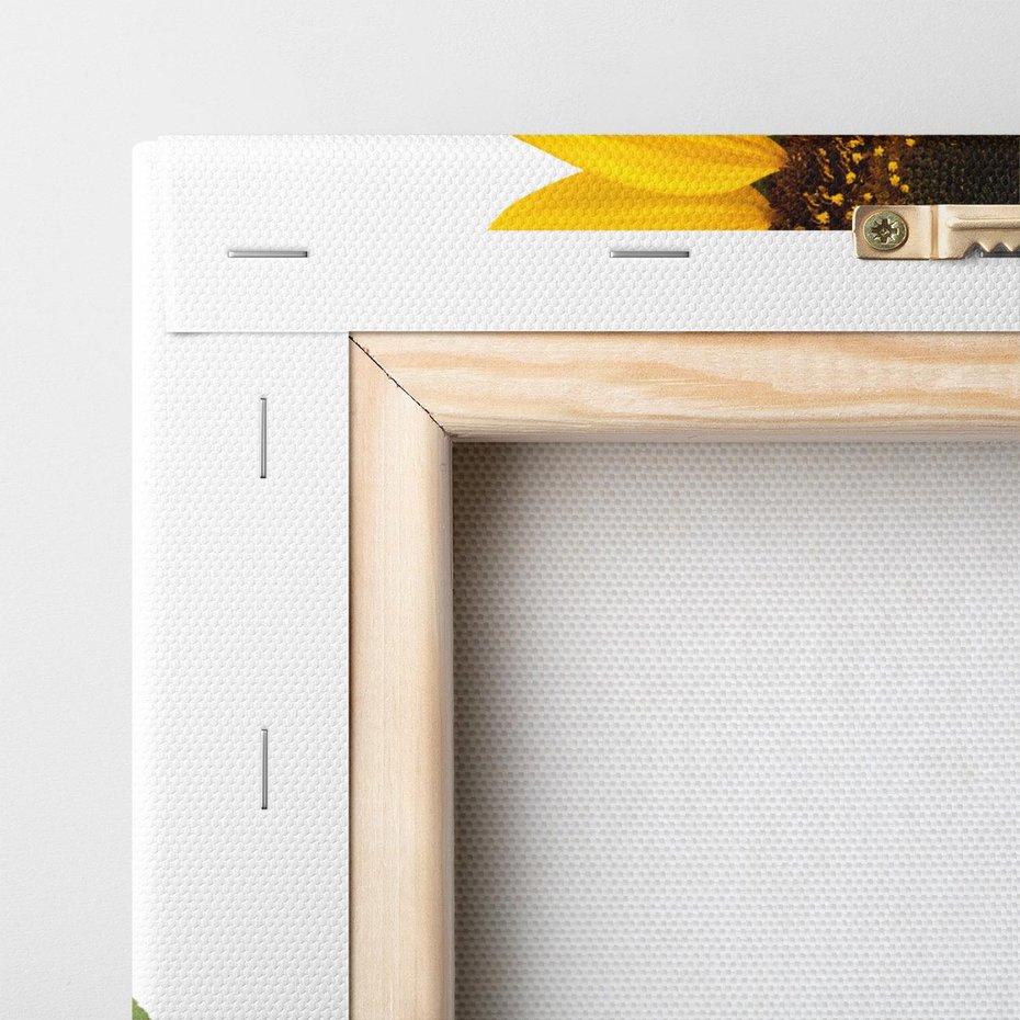 Obraz na płótnie 70x100 - Słoneczniki - Kwiaty Radości - słonecznik, kwiat