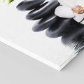 Obraz na płótnie 30x30 - Orchidea w Spa - spa, orchidea