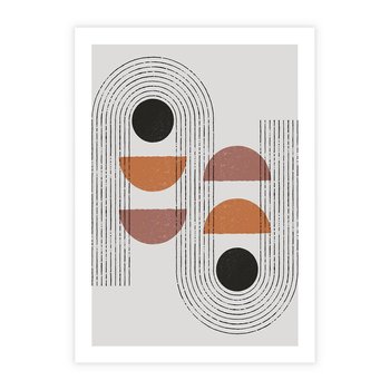 Plakat bez ramy 50x70 - Nowoczesna Abstrakcja - geometria, grafika