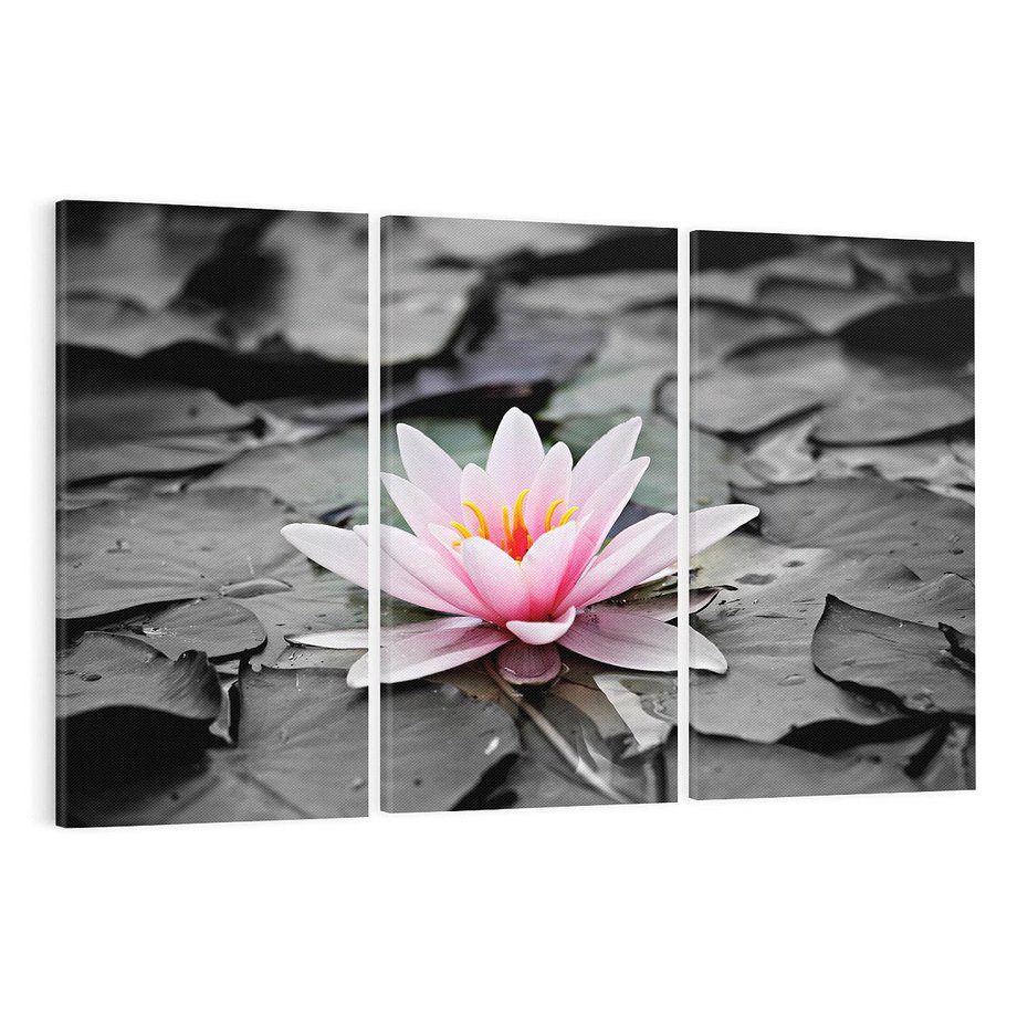 Obraz na płótnie 120x80 - Liliowy kwiat - lilia, kwiat