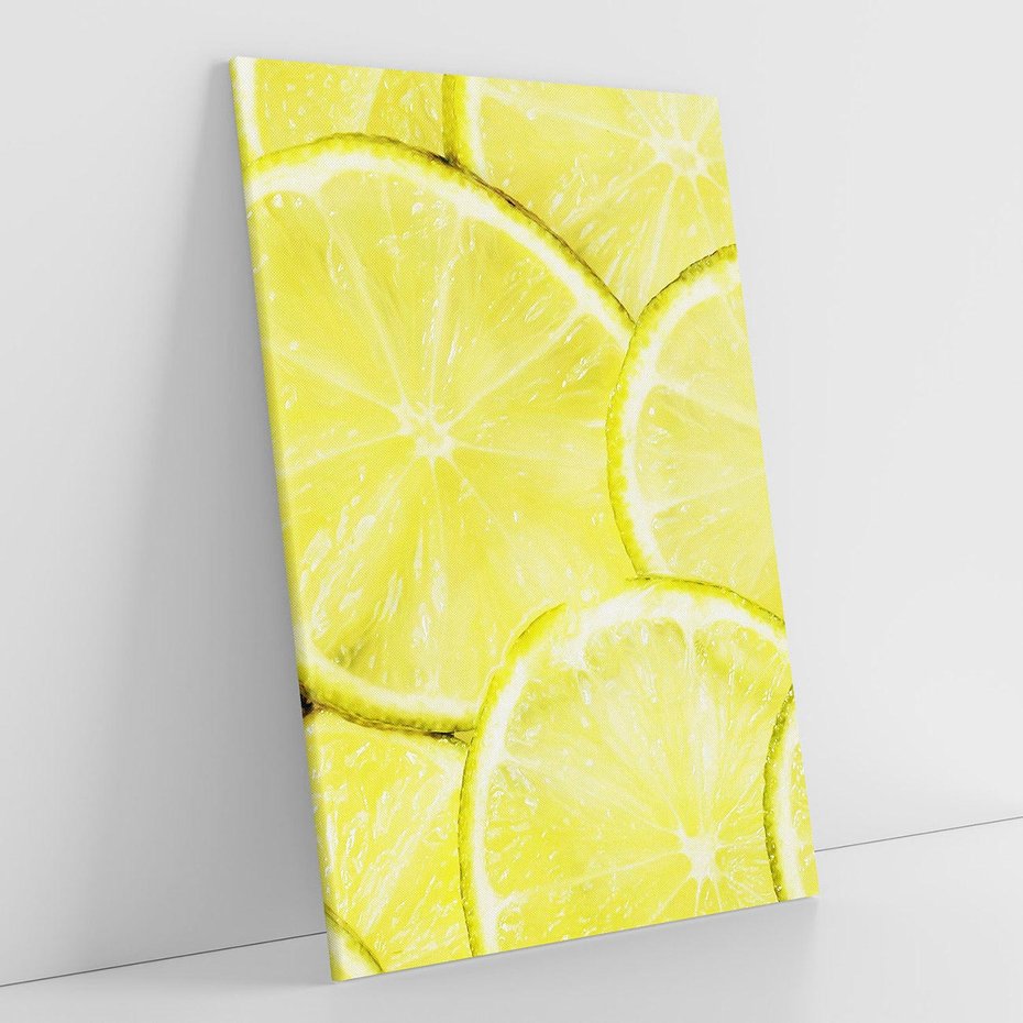 Obraz na płótnie 50x70 - Cytryny, Limonki - Owocowa Świeżość - cytryny, limonki