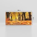 Obraz na płótnie 140x70 - Jesień, Liście, Park - Kolorowa Symfonia - jesień, liście