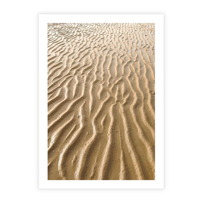 Plakat bez ramy 21x30 - Piasek i Nieskończoność - pustynia, piasek