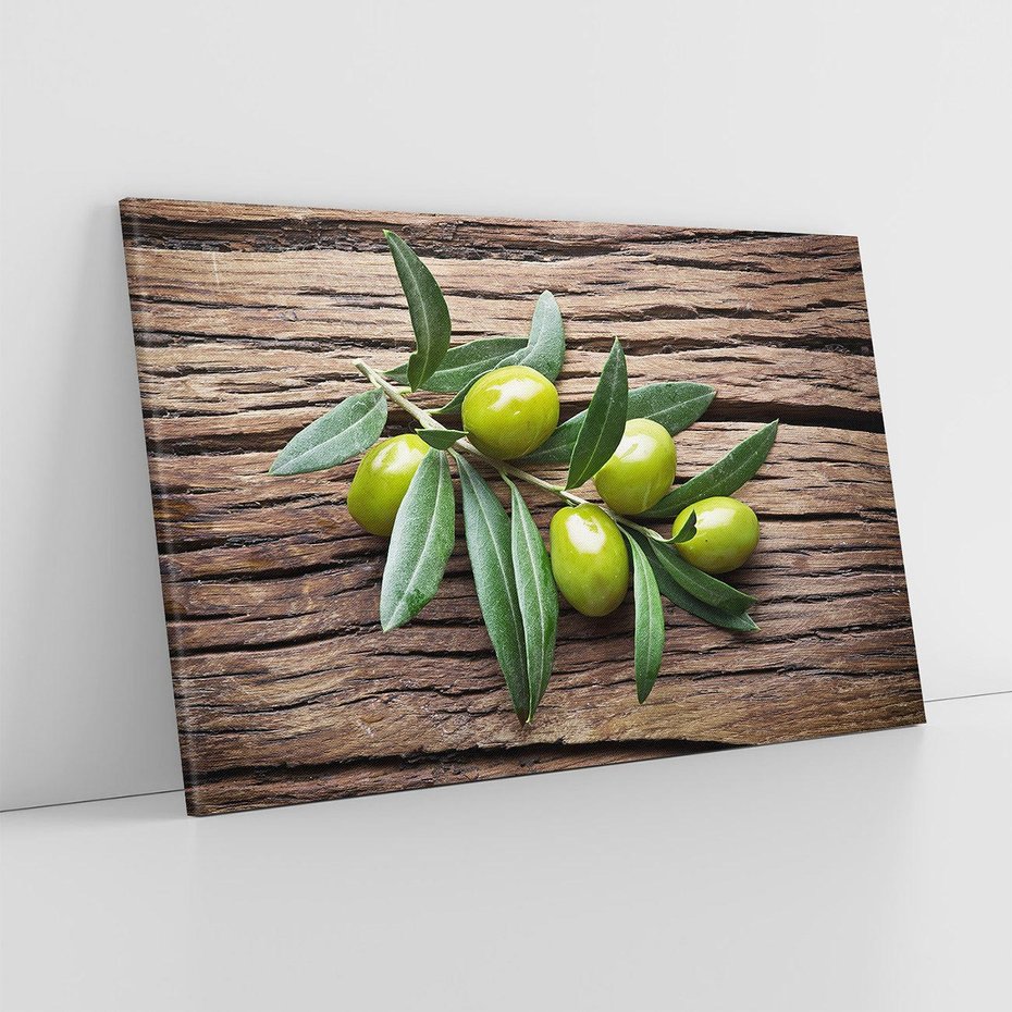 Obraz na płótnie 70x50 - Symbol Żyzności i Urodzaju - oliwki, roślina