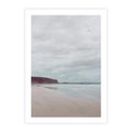 Plakat bez ramy 30x40 - Mglista Plaża - plaża, mglisty krajobraz