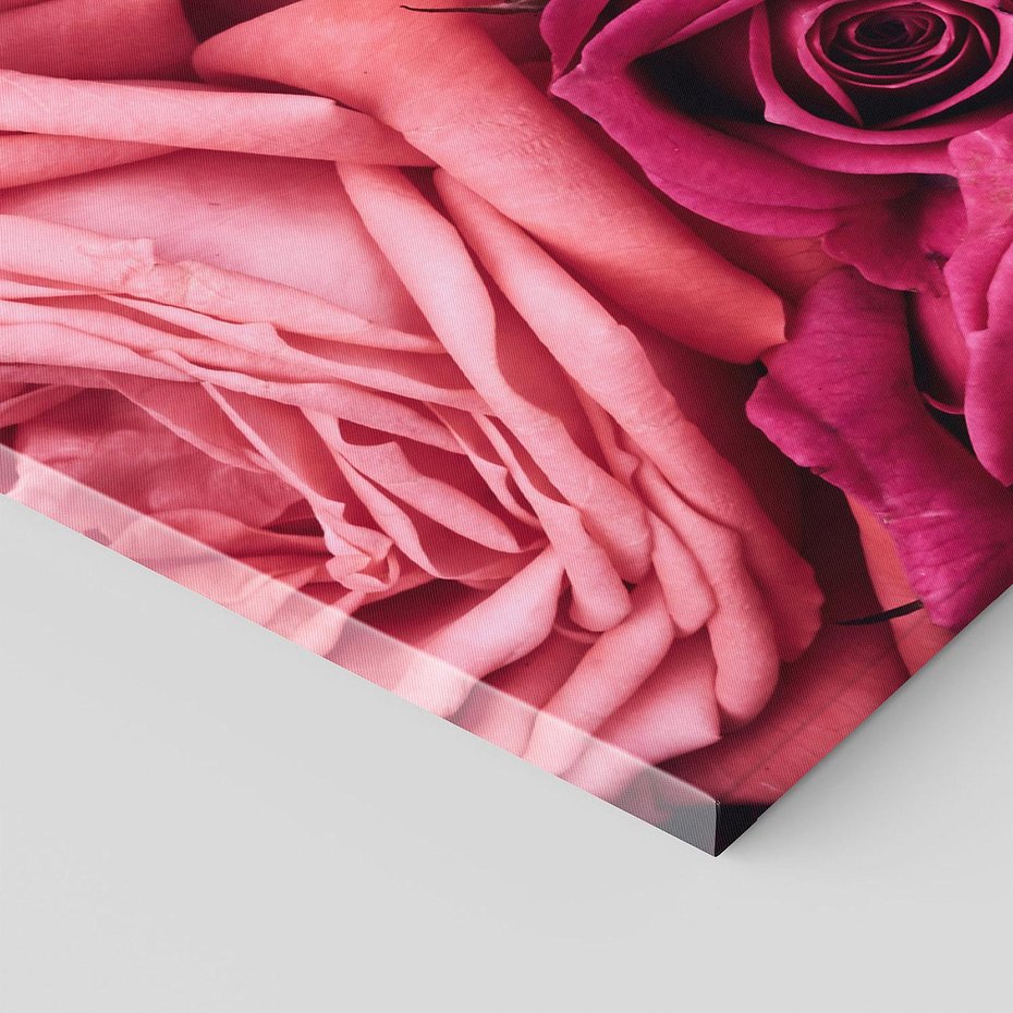 Obraz na płótnie 120x60 - Róże - piękno kwiatów - róże, kwiaty