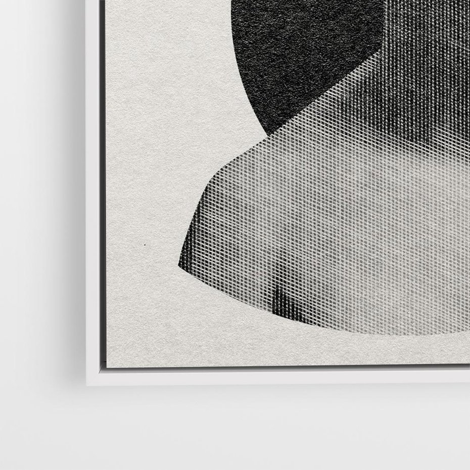 Obraz w ramie 80x80 - Sztuka Zeszłych Czasów - antyczna rzeźba kobiety, posąg - rama biała