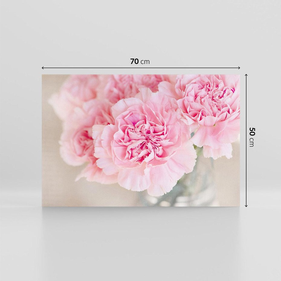 Obraz na płótnie 70x50 - Kwiatowe Rytmy - kwiat, kwiaty