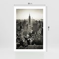 Plakat bez ramy 21x30 - Dusza wielkiego miasta - Manhattan, Nowy Jork