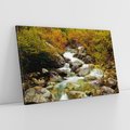 Obraz na płótnie 70x50 - Śpiew Strumienia - strumień, górski