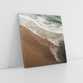 Obraz na płótnie 50x50 - Spokój nad plażą - plaża, morze