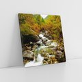 Obraz na płótnie 50x50 - Śpiew Strumienia - strumień, górski