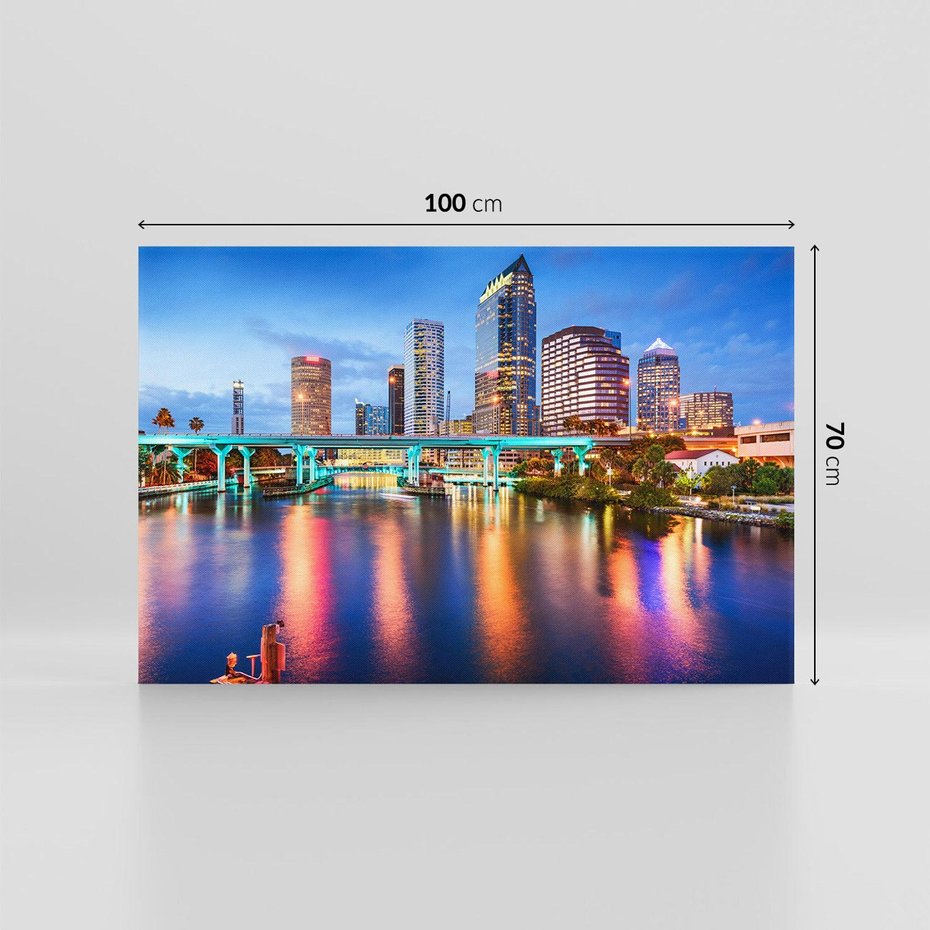 Obraz na płótnie 100x70 - Perła Florydy USA - Tampa, Floryda