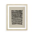 Plakat w ramie 40x50 - Echa Zapomnianych Wymiarów - nowoczesna sztuka, plakat - rama drewno