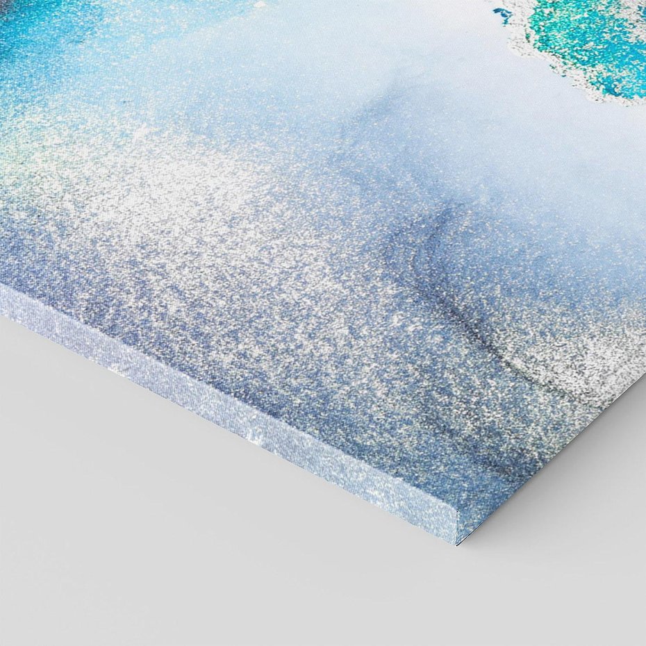 Obraz na płótnie 120x60 - Marmur złotą akwarelą - marmur, akwarela