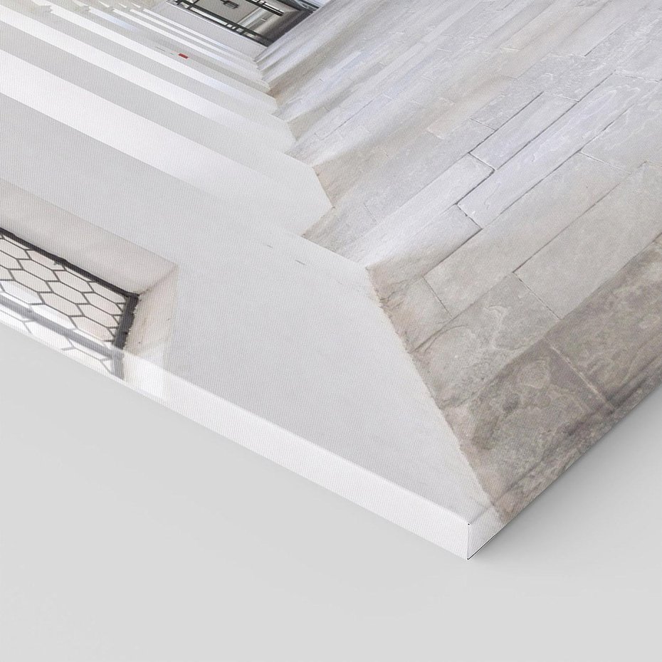 Obraz na płótnie 50x70 - Architektoniczne Przejście - architektura, korytarz