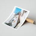 Plakat bez ramy 30x40 - Schody Uliczką W dół - schody, uliczka