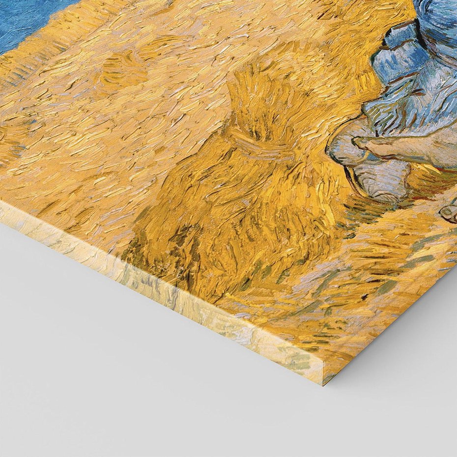 Obraz na płótnie 140x70 - "The Siesta " (1890) Vincent van Gogh - Reprodukcja - reprodukcja, obraz na płótnie