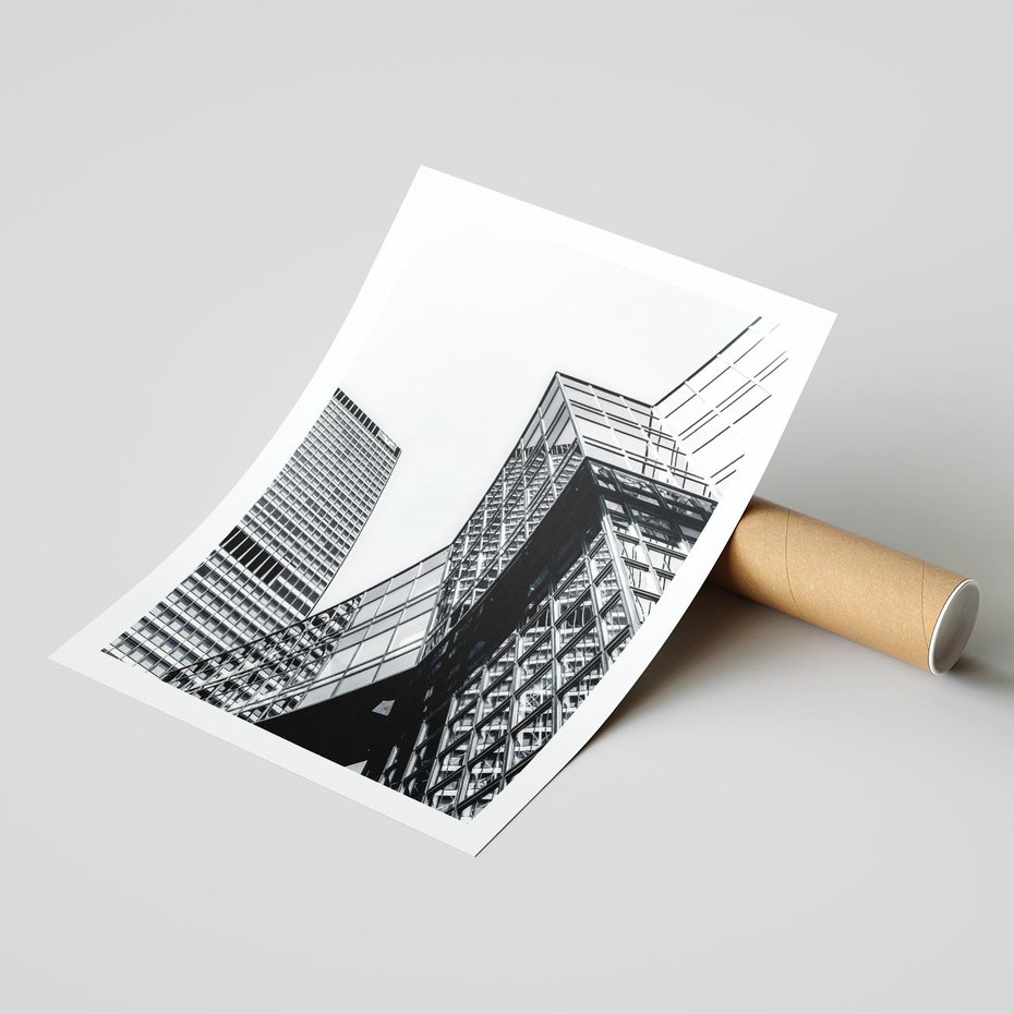 Plakat bez ramy 40x50 - Fotografia Wieżowców - architektura, budynki