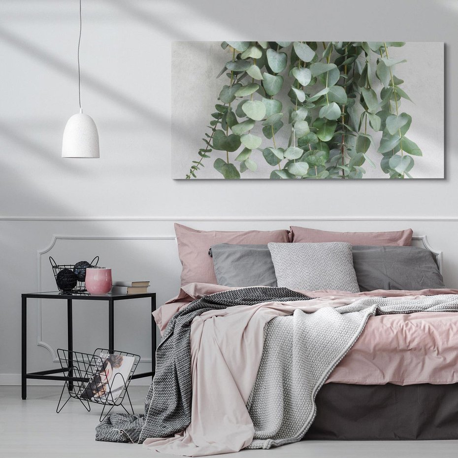 Obraz na płótnie 100x50 - Uwodzicielska zieleń eukaliptusa - eukaliptus, zielone