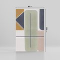 Obraz na płótnie 80x120 - Sztuka Abstrakcji - geometryczne kształty, kolorowe prostokąty
