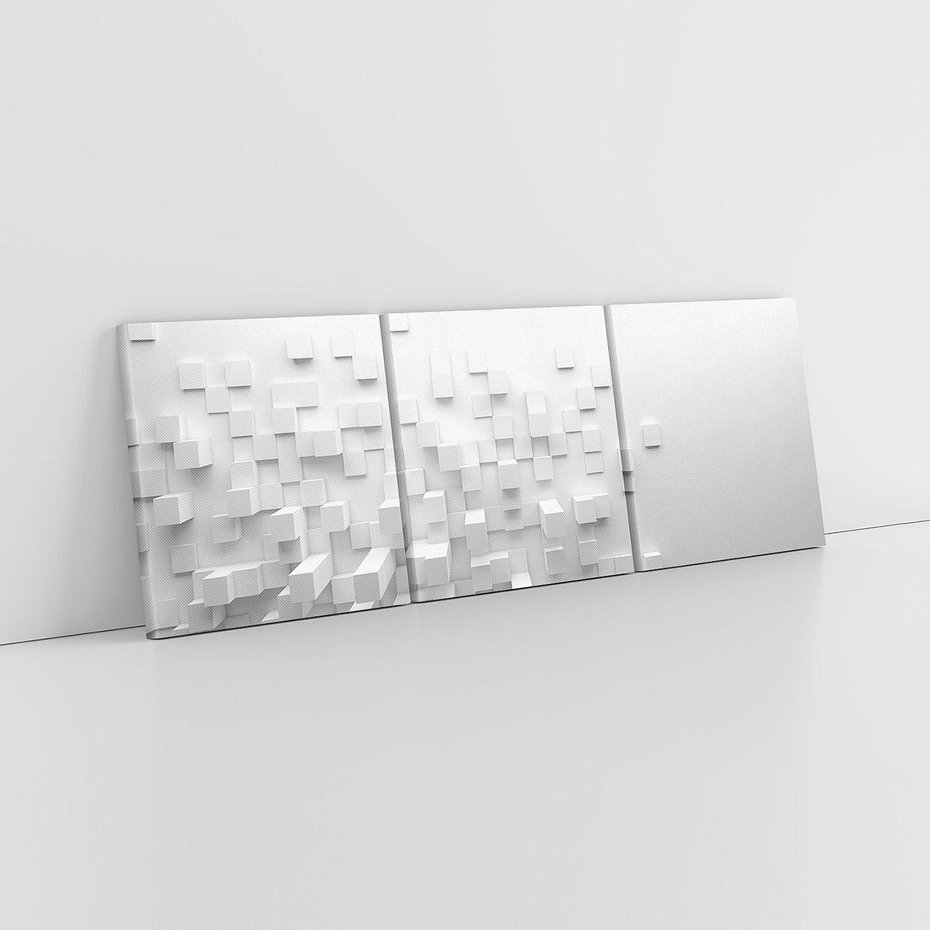 Obraz na płótnie 150x50 - Głębia abstrakcji - ściana, 3D