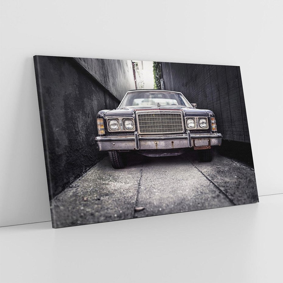 Obraz na płótnie 120x80 - Retro Samochód - Pojazd Z Przeszłości - retro, samochód