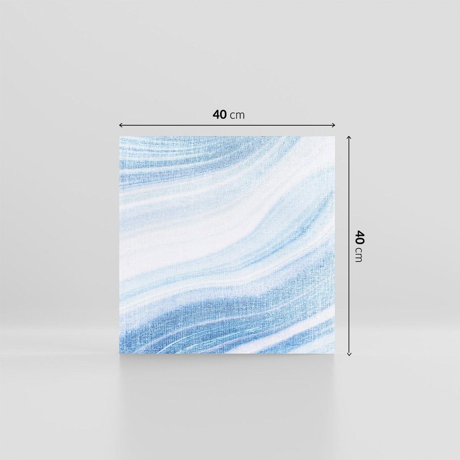 Obraz na płótnie 40x40 - Abstrakcyjna akwarela - abstrakcja, akwarela