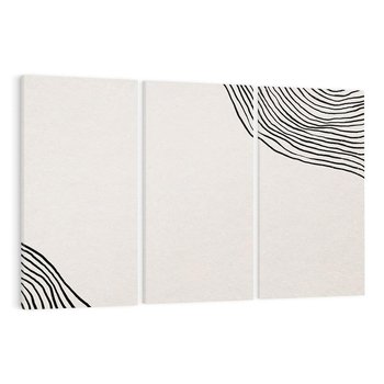 Obraz na płótnie 120x80 - Utracone wspomnienia - minimalizm, one line