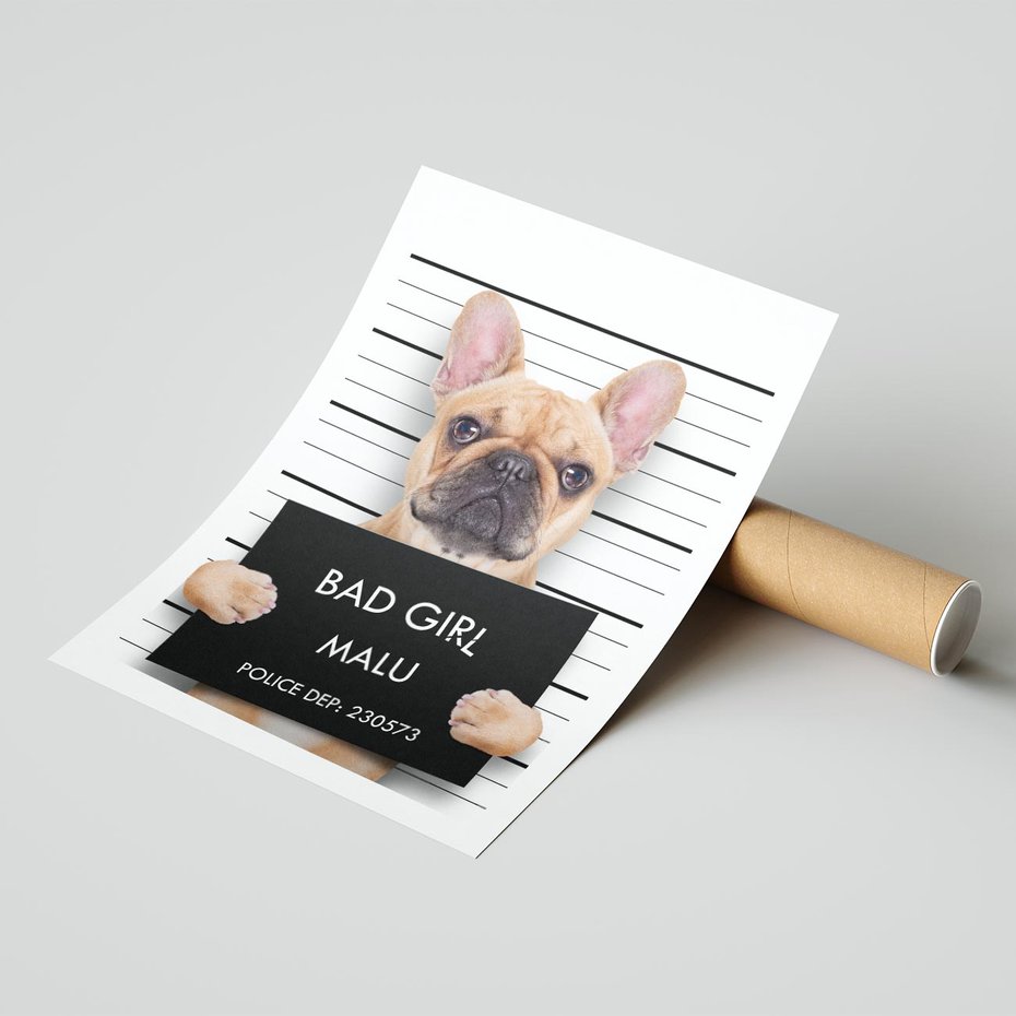 Plakat bez ramy 40x50 - przyjaciel na zawsze - pies, piesek