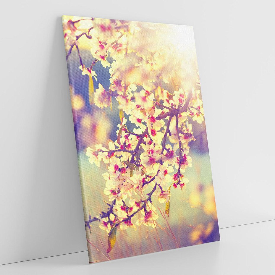 Obraz na płótnie 70x100 - Kwiatowa Wiosna - kwiaty, wiosna