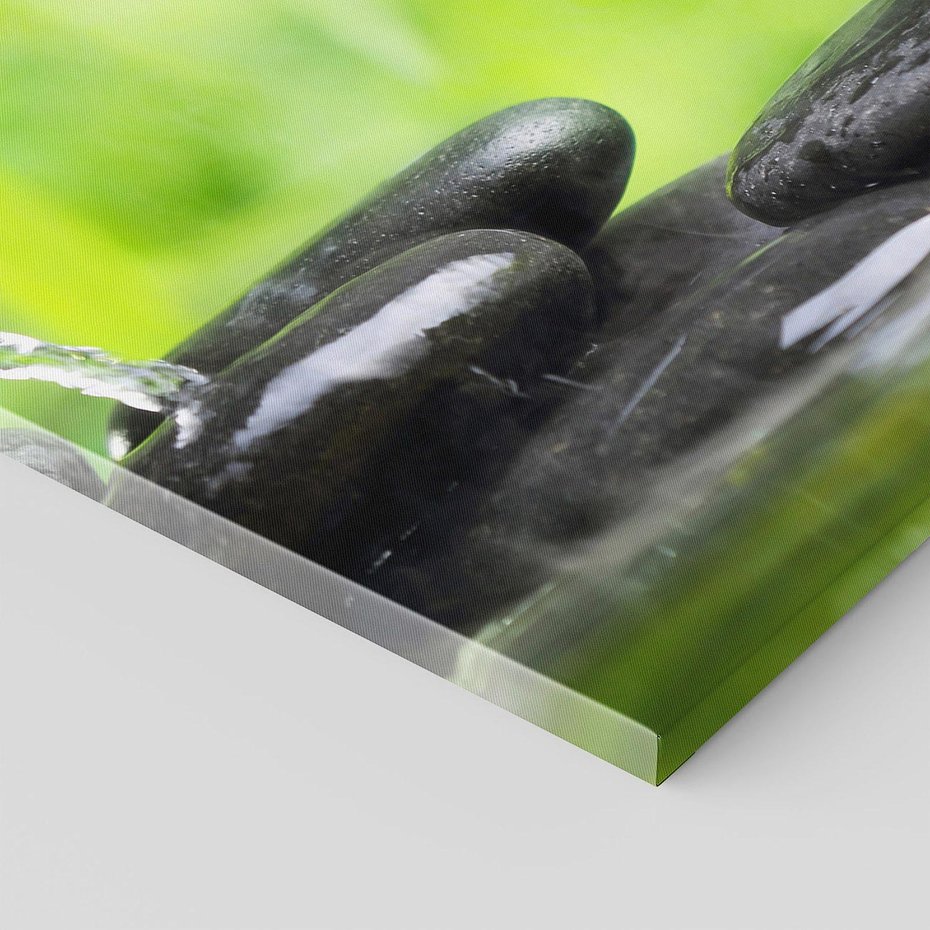 Obraz na płótnie 50x70 - Spokój w bambusowym SPA - bambus, SPA