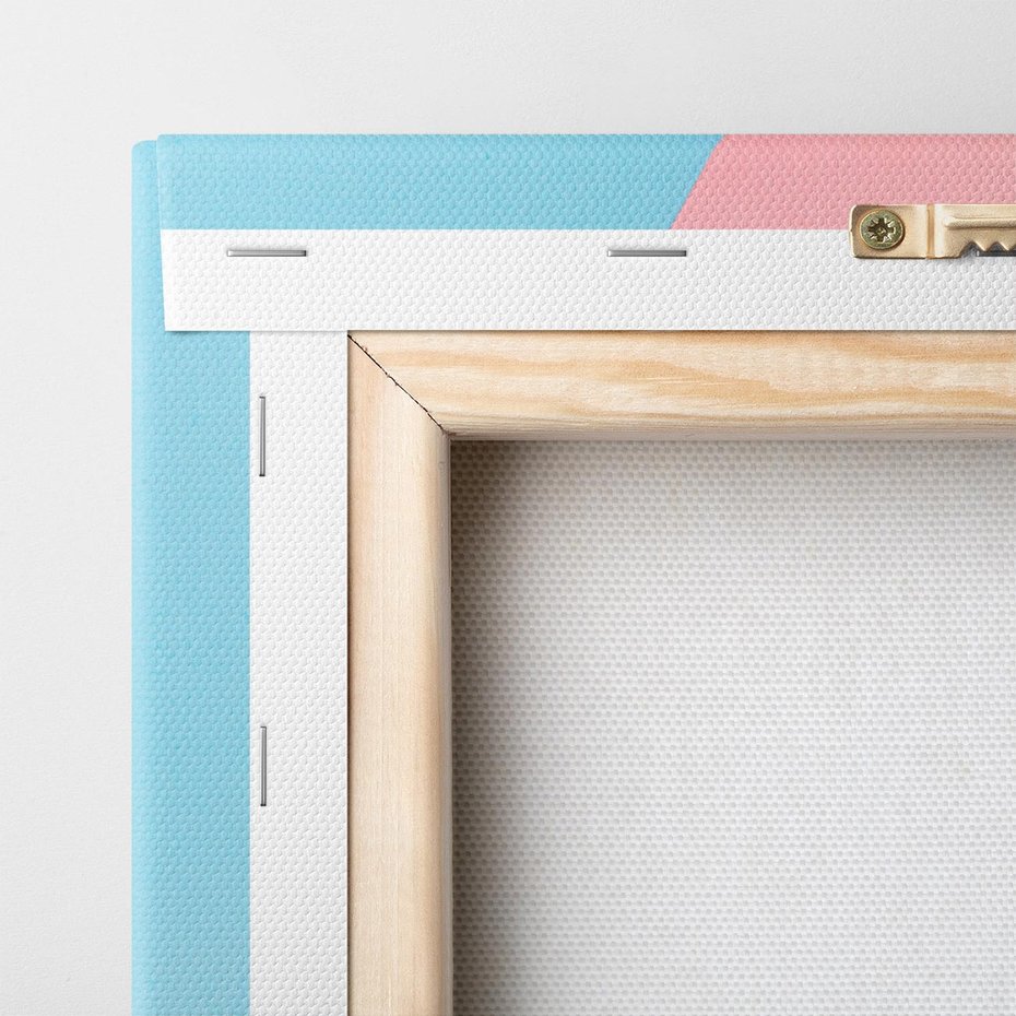 Obraz na płótnie 120x80 - Cytryna Pastel Abstrakcja - cytryna, pastel