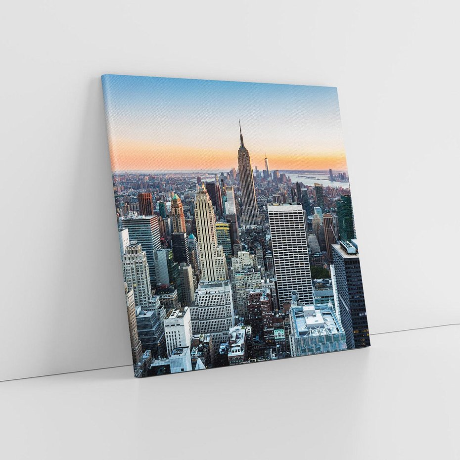 Obraz na płótnie 80x80 - Pulsujący Nowy Jork - New York, miasto