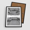 Plakat w ramie 50x70 - Architektura 3D - architektura, 3D - rama czarna