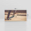 Obraz na płótnie 120x60 - Deskorolkowa Ekstaza Sportu - deskorolka, skateboard