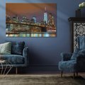 Obraz na płótnie 120x80 - Ikona Nowego Jorku - most, Nowy Jork