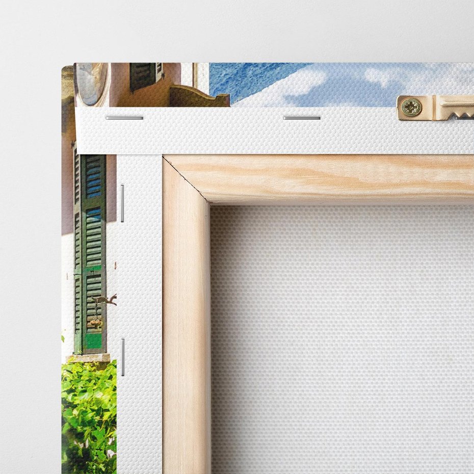 Obraz na płótnie 70x100 - Tropienie Nieskończoności - uliczka, perspektywa