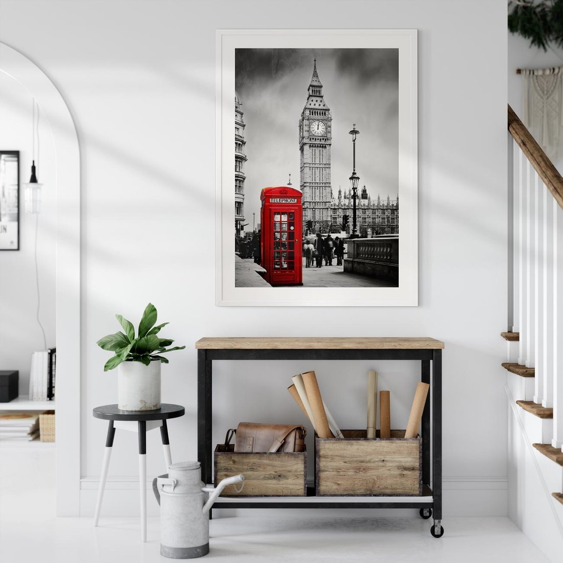 Plakat bez ramy 21x30 - Ikoniczny Big Ben w Londynie - Big Ben, Londyn