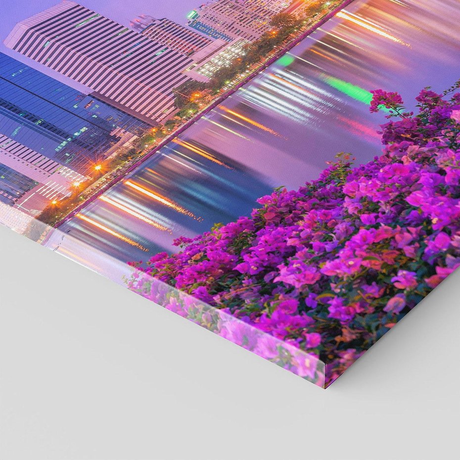 Obraz na płótnie 70x50 - Tajemnicza Azja - Bangkok, Azja