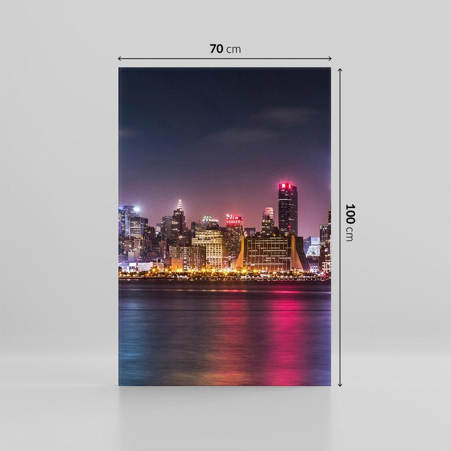 Obraz na płótnie 70x100 - Ameryka w oczach Nowego Jorku - Ameryka, USA