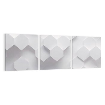 Obraz na płótnie 90x30 - Kreatywna Forma - geometryczny, 3D