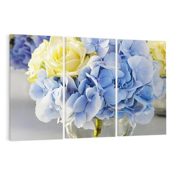 Obraz na płótnie 120x80 - Różany Bukiet - bukiet, kwiaty