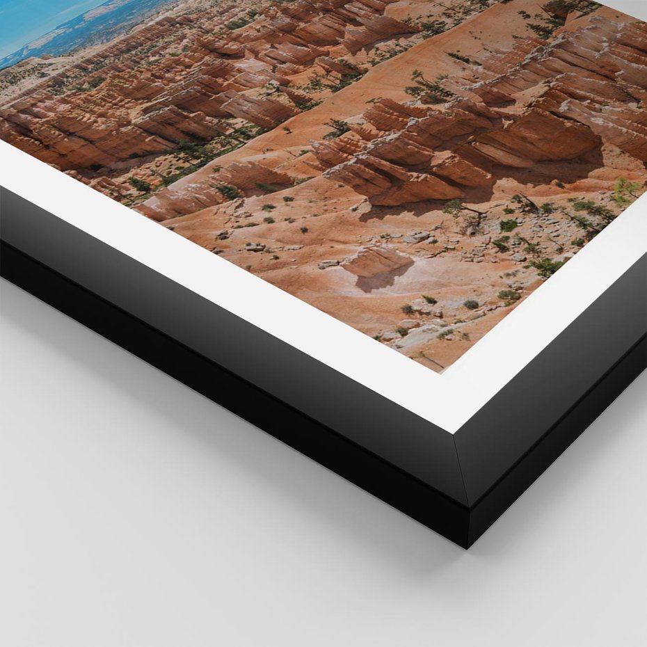 Plakat w ramie 40x50 - Wielki Kanion - wielki kanion, krajibraz - rama czarna